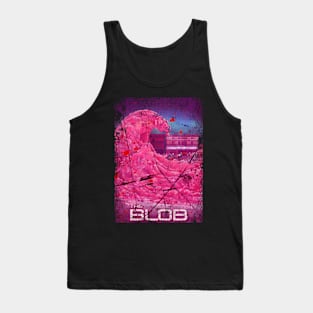 Invasion Of The Gelatinous The Blob Movie Shirt For Sci-Fi Horror Enthusiasts Tank Top